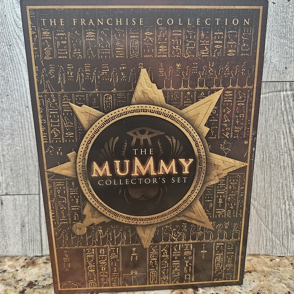 The Mummy Collector's Set DVD The Franchise Collection Includes All 3 Adventures